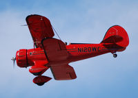 N120WC @ KAPA - Waco doing Touch and Go on 17R. - by Bluedharma