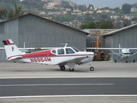 N8964M @ SZP - 1963 Beech 35-33B DEBONAIR, Continental IO-470-J 225 Hp, taxi - by Doug Robertson