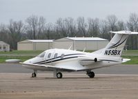 N55BX @ DTN - Parked at the Shreveport Downtown airport. - by paulp