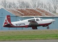 N124TN @ DTN - Taking off from the Shreveport Downtown airport. - by paulp