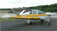N1842D @ ASH - Parked at home base - Note 20 gal per side JL Osborne tip tanks - by Rich Williams