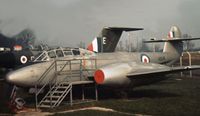 VZ638 @ SEN - Meteor T.7 at the now defunct Historic Aircraft Museum at Southend Airport. - by Peter Nicholson