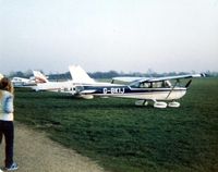 G-BKIJ @ EGSG - Cessna F172M G-BKIJ at Stapleford 23.1.83 - by GeoffW