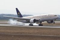 HZ-AKJ @ LOWW - Saudi Arabian Airlines - by Delta Kilo