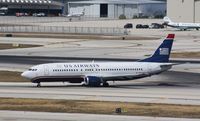 N422US @ KFLL - Boeing 737-400 - by Mark Pasqualino