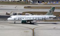 N930FR @ KFLL - Airbus A319