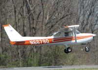 N66790 @ DTN - Doing touch and goes on 14 at Downtown Shreveport. - by paulp