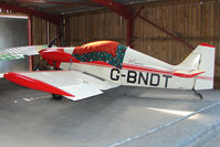 G-BNDT @ EGNG - Colibri MB2 at Bagby - by Terry Fletcher
