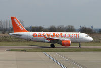 G-EZBZ @ EGGW - Easyjet A319 at Luton - by Terry Fletcher