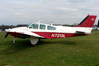 N7219L @ EGTR - Beech at Elstree