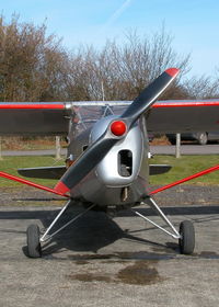 G-AIZU @ EGHP - SITTING IN THE SPRING SUN - by BIKE PILOT
