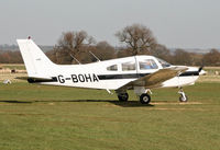 G-BOHA @ EGKH - Piper PA28