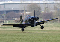 G-BXHT @ EGKH - MIDGET MUSTANG - by Martin Browne