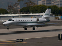 N808WC @ KSMO - N808WC arriving on RWY 21 - by Torsten Hoff