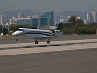 N702DR @ KSMO - N702DR arriving on RWY 21 - by Torsten Hoff
