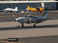 N584PC @ KSMO - N584PC arriving on RWY 21 - by Torsten Hoff