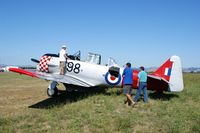 ZK-ENJ @ NZGS - Ace Edwards readying for departure