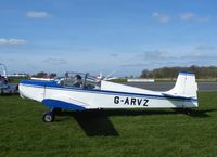 G-ARVZ @ EGBT - Condor taxies in at Turweston - by Simon Palmer