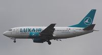 LX-LGP @ LOWW - LUXAIR Boeing 737-5C9 - by Delta Kilo