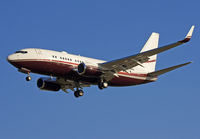 N800KS @ EBBR - -700 BBJ on short final rwy 02 on a day of European summit in Brussels. Coning to take away one of the Heads of States ? - by Philippe Bleus