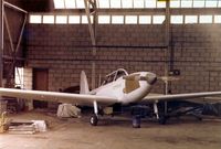 G-ARWB @ EGKA - DHC-1 Chipmunk G-ARWB in the main hangar at Shoreham 1979 - by GeoffW