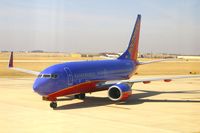 N776WN @ CID - Turning into the parking spot. - by Glenn E. Chatfield
