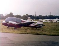 G-ASYY @ EGTR - Super Aero 145 G-ASYY at Elstree 1978
