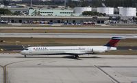 N983DL @ KFLL - MD-88 - by Mark Pasqualino