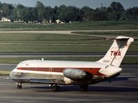 N1054T @ STL - This aircraft served with Trans-World Airlines as seen at St. Louis in the Summer of 1973. - by Peter Nicholson