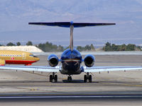 N823ME @ KLAS - Midwest Airlines / 1989 McDonnell Douglas MD-88 - by Brad Campbell