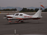N714AK @ KSMO - N714AK parked at KSMO - by Torsten Hoff