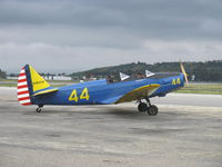 N641BP @ CMA - Fairchild M-62A CORNELL as PT-19A, Fairchild Ranger 6-440C-5 200 Hp, engine start - by Doug Robertson
