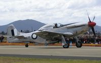 VH-AGJ @ YMAV - Warbird Mustang A68-118 - by red750