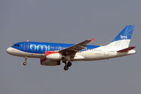 G-DBCB @ EGLL - British Midland A319 on approach to Heathrow - by Terry Fletcher