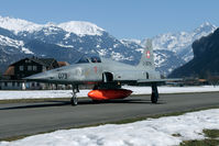 J-3079 @ LSMM - J-3079 wears special marking for the last pilots that were trained on the F-5. Nowadays the PC-21 has taken over this task. - by Joop de Groot