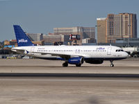 N658JB @ KLAS - jetBlue Airways - Homer Simpson - The Official Airlines of Springfield - 'Woo-Hoo JetBlue' / 2007 Airbus A320-232 - by Brad Campbell