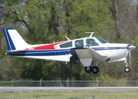 N3132W @ DTN - About to touch down on runway 14 at the Shreveport Downtown airport. - by paulp