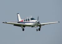N3132W @ DTN - Landing at the Shreveport Downtown airport. - by paulp