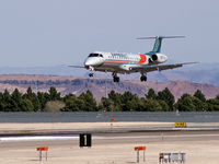 N18557 @ KLAS - ExpressJet Airlines / 2002 Embraer EMB-145LR - by Brad Campbell