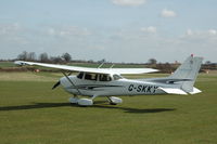 G-SKKY @ EGTH - 1. G-SKKY visiting Shuttleworth (Old Warden) Aerodrome.