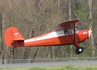 N22173 @ DTN - About a second from touch down on runway 14 at the Shreveport Downtown airport. - by paulp
