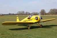 G-ARMZ @ EGKH - A wave from the pilot. - by Martin Browne