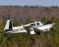 N5765H @ 5W8 - Departing runway 22 - by John W. Thomas