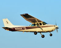 N96879 @ 5W8 - Departing runway 22 - by John W. Thomas