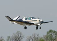 N744B @ DTN - Landing on runway 14 at the Shreveport Downtown airport. - by paulp