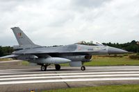 FA-124 @ EBBL - F-16AM.Belgian Air Force.Photocall - by Robert Roggeman