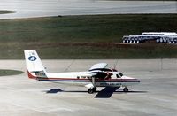 N931MA @ IAH - Twin Otter 200 of Metro Airlines operated into Houston International in 1978. - by Peter Nicholson