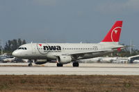 N321NB @ KMIA - Airbus A320 - by Mark Pasqualino