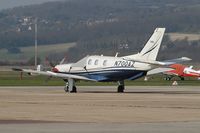 N700AZ - Parked on the ramp at Shoreham UK - by Linda Chen 2009