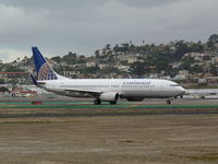 N76504 @ SAN - Continental jet departing for either Houston or Newark. - by Chris Carter